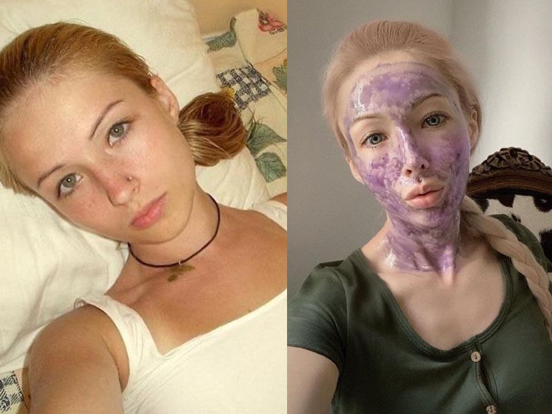 10 Trending Valeria Lukyanova No-Makeup Looks