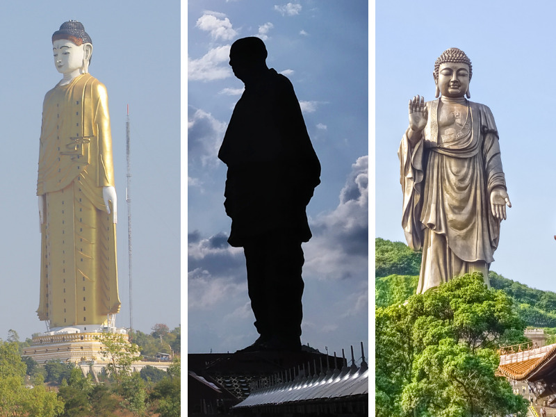 10 tallest statues in the world: beautiful monuments