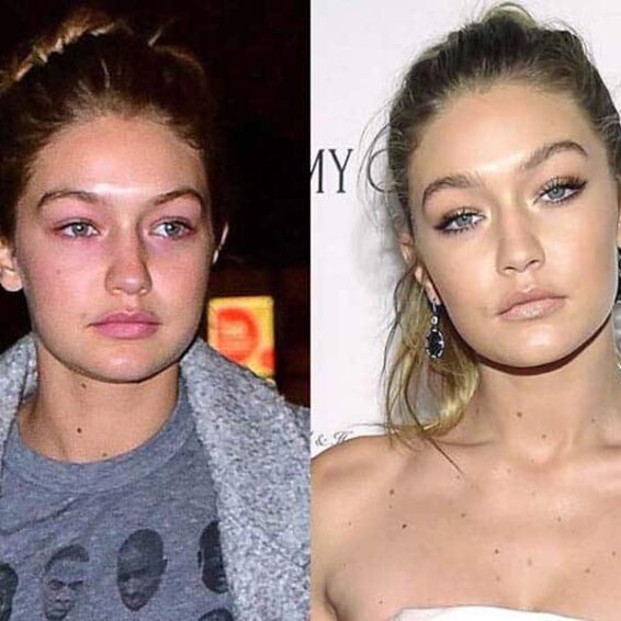 15 Latest Photos of Gigi Hadid Without Makeup