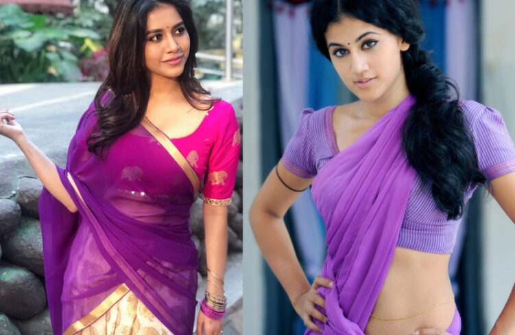 15 Super Hot Photos of Telugu and Tamil Actresses in Half Sarees