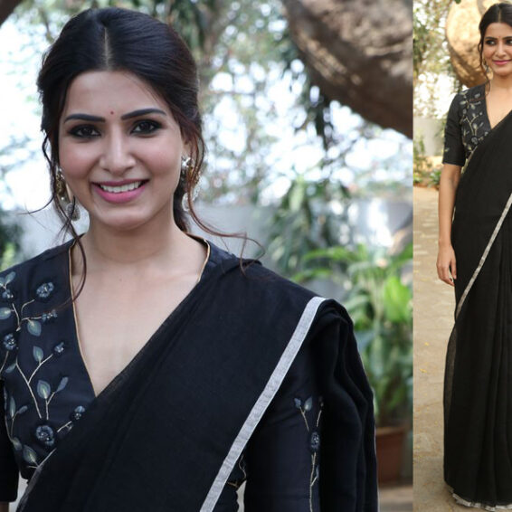 9 Top 2021 Saree Actress Samantha Ruth Prabhu Photos