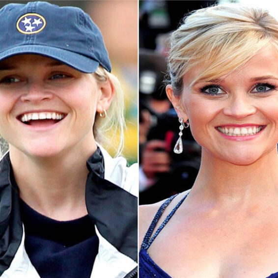 10 Photos of Reese Witherspoon Without Makeup