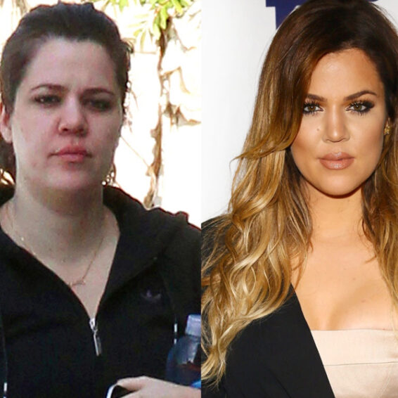 12 Recent Photos of Khloe Kardashian Without Makeup