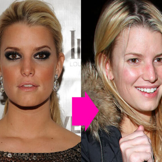 14 Best Photos of Jessica Simpson Without Makeup