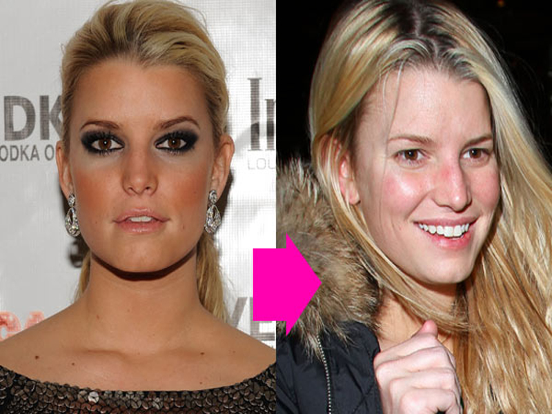 14 Best Photos of Jessica Simpson Without Makeup