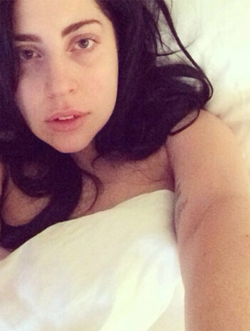 19 Weird Pictures of Lady Gaga Without Makeup