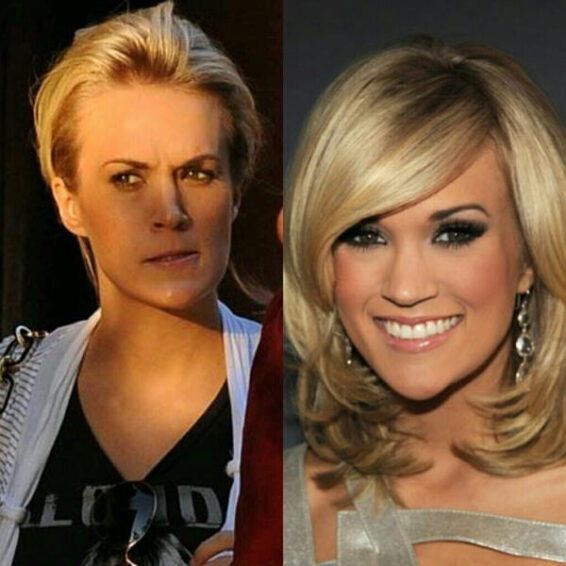 9 Photos of Carrie Underwood Without Makeup