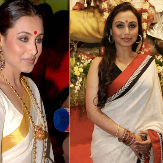 9 Pictures of Rani Mukherjee in Saree