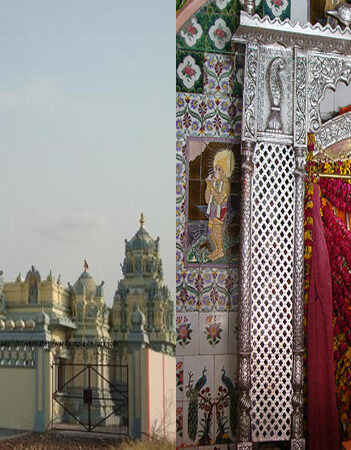 Beautiful and charming Hindu temple in Lucknow